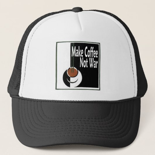 コーヒーを戦争ではなく作る キャップ (正面)