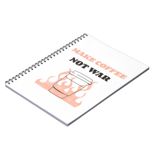 コーヒーを戦争ではなく作る ノートブック (左側)