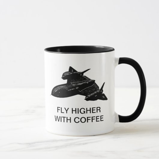 コーヒーを持つ高のはえ マグカップ (右)