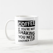 コーヒーを振る面白いマグカップ コーヒーマグカップ (左)