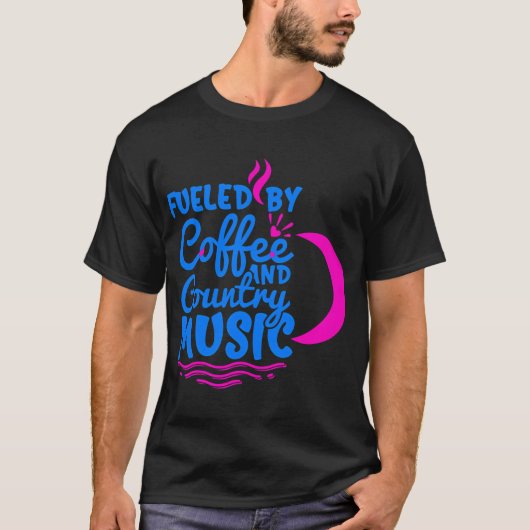 コーヒーを教育に変える - 最高のギフトに Tシャツ (正面)
