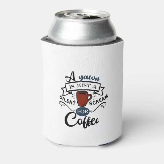 コーヒーを求めて叫ぶ 缶クーラー (缶裏面)