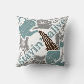 コーヒーを注いで！ クッション (裏面)