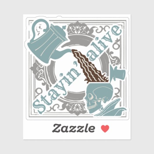 コーヒーを注いで！ シール (シート)