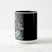 コーヒーを注いで！ ツートーンマグカップ (中央)