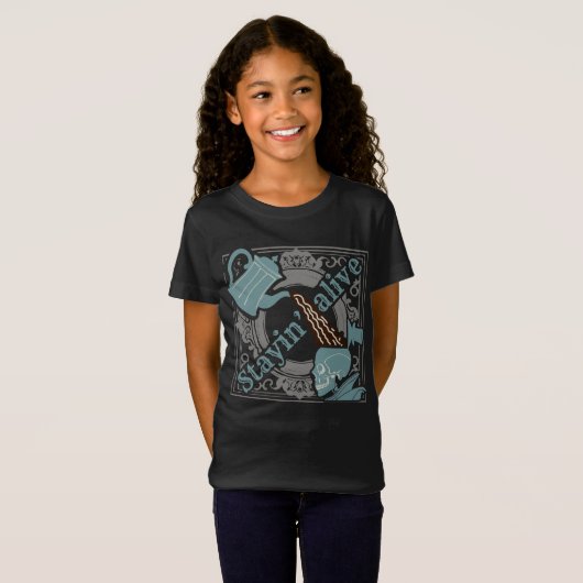 コーヒーを注いで！ Tシャツ (正面フル)