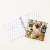 コーヒーを淹れるカフェ ノートブック (内部)