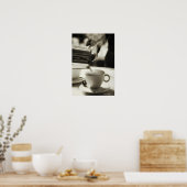 コーヒーを淹れる/蒸す技術 ポスター (キッチン)