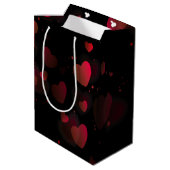 コーヒーを湯気に飲みながら一日を過ごす記念日 ミディアムペーパーバッグ (裏面アングル)