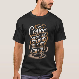 コーヒーを理解する面白いコーヒー愛好家マグカップ L Tシャツ