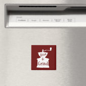 コーヒーを盛り上げて挽く マグネット (インサイチュ (食洗機))