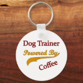 コーヒーを粉にした犬のトレーナー キーホルダー (正面)