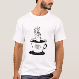 コーヒーを買いに行く Tシャツ