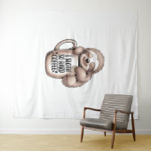 コーヒーを飲まずに寝る タペストリー (インサイチュ(横))