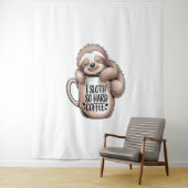 コーヒーを飲まずに寝る タペストリー (インサイチュ)