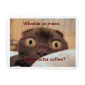 コーヒーを飲まないでおもしろい、 マグネット (横)