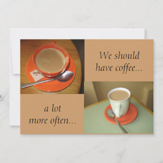 コーヒーを飲まないと…と…