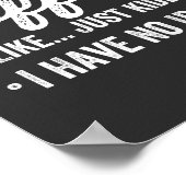 コーヒーを飲まない日は冗談に似ている ポスター (角)