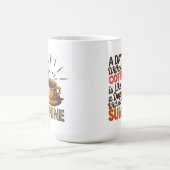 コーヒーを飲まない1日 コーヒーマグカップ (中央)