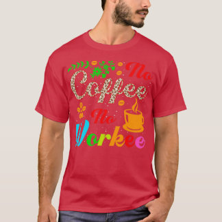 コーヒーを飲まない Tシャツ