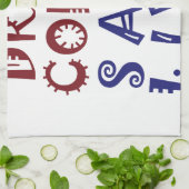 コーヒーを飲みたい救だ キッチンタオル (折り畳み)