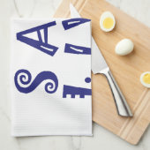 コーヒーを飲みたい救だ キッチンタオル (四つ折り)