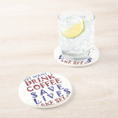 コーヒーを飲みたい救だ コースター (側面)