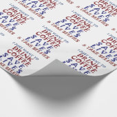 コーヒーを飲みたい救だ ラッピングペーパー (角)