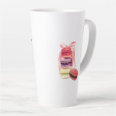 コーヒーを飲みたい物マカロン カフェラテマグ (右アングル)