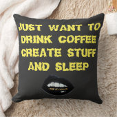 コーヒーを飲みたい物&スリープ クッション (ブランケット)