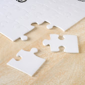 コーヒーを飲みながらナマケモノ ジグソーパズル (側面)