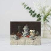 コーヒーを飲みながら生き残る | アルバートアンカー ポストカード (スタンド正面)