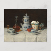 コーヒーを飲みながら生き残る | アルバートアンカー ポストカード (正面)