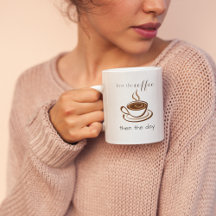 コーヒーを飲み始めたら可愛い日パーソナライズされた