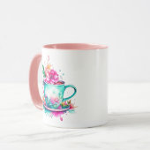 コーヒーを飲み始めるもう一つの美しい日 マグカップ (正面左)