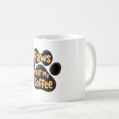 コーヒーを飲み干す コーヒーマグカップ (正面右)