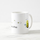 コーヒーを飲み終わるまで飲み干す コーヒーマグカップ (正面右)