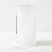 コーヒーを飲み過ぎるアルコールの仕事 フロストグラスビールジョッキ (中央)