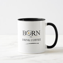 コーヒーを飲むために生まれてきた - マグカップの名入れ マグカップ