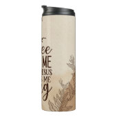 コーヒーを飲むとイエス保様が行く タンブラー (回転右)