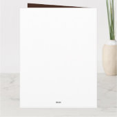 コーヒーを飲むとコーヒーが出る カード (裏面)