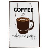 コーヒーを飲むとコーヒーが出る ミディアムペーパーバッグ (正面)