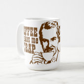 コーヒーを飲むなんて嫌だ! コーヒーマグカップ (正面左)