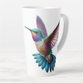 コーヒーを飲むのはラテが好きだ カフェラテマグ (右アングル)