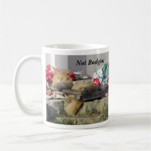 コーヒーを飲むまでバジンじゃない – Cat Mug