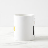 コーヒーを飲むペンギン コーヒーマグカップ (中央)