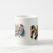 コーヒーを飲む人/Friends/Mug/Love コーヒーマグカップ (中央)