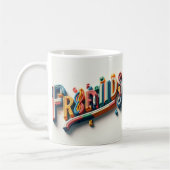 コーヒーを飲む人/Friends/Mug/Love コーヒーマグカップ (左)