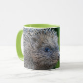 コーヒーを飲む前にピリピリする マグカップ (正面左)