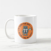 コーヒーを飲む前に言ってしまってごめんなさい。 コーヒーマグカップ (左)